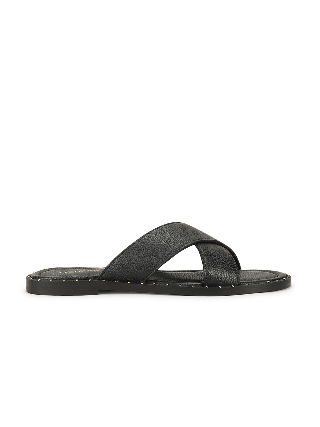 Pari Black Solid Slip-On Flats