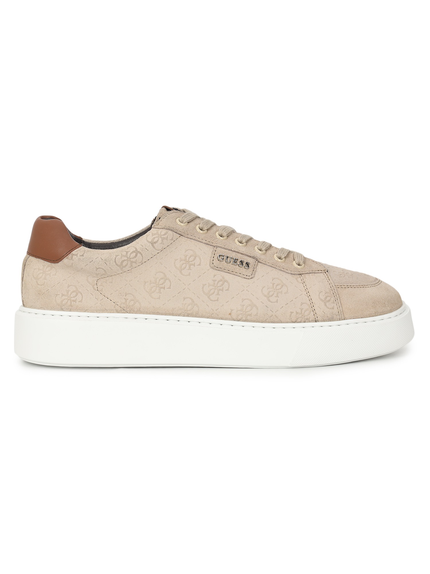 Guess Monogram Lace-Up Enrik Cupsole Sneakers