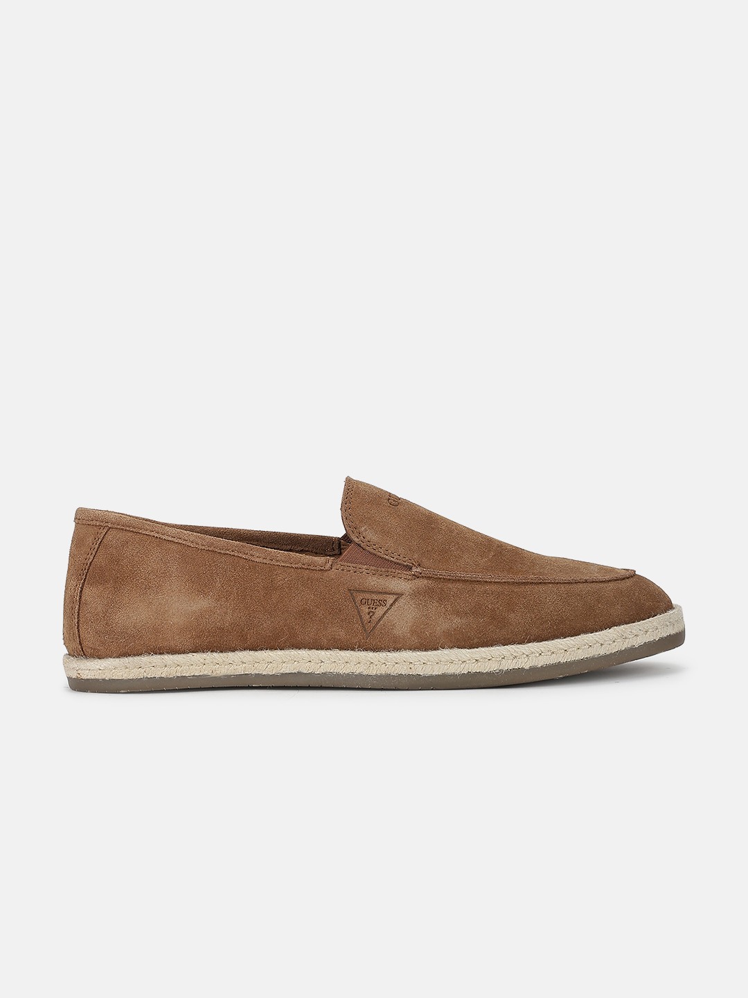 Tabacco Solid Kanye Slip On Espadrilles