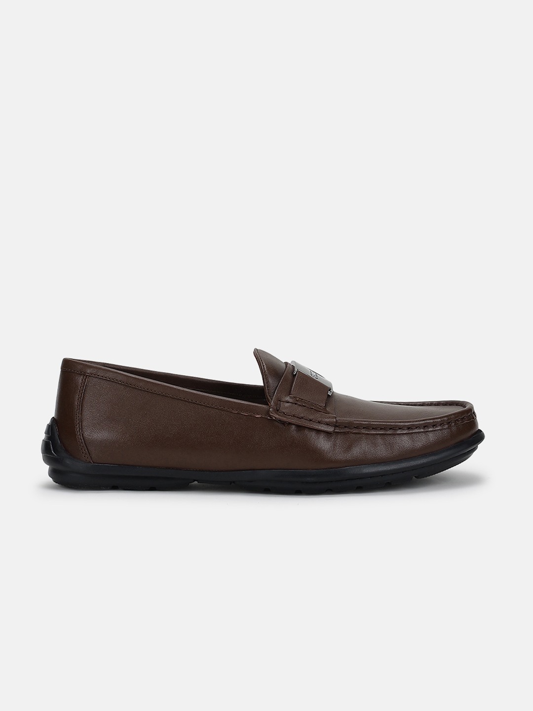 Tobacco Solid Moccasins