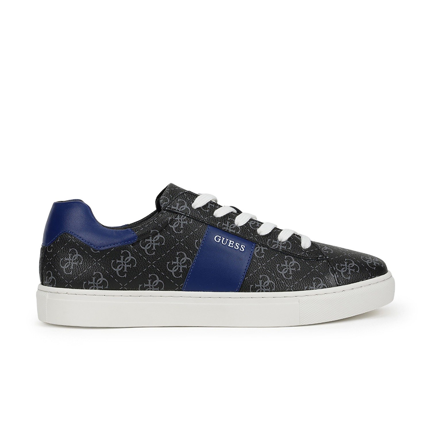 Men Black Polyurethane Lace-Up Sneakers