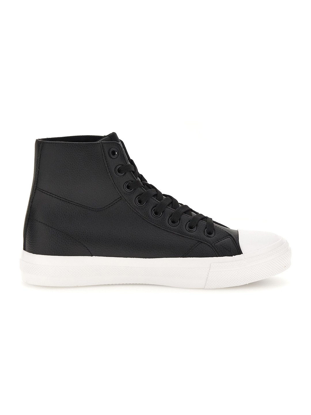 Guess Men Istria Mid Solid Lace Up High Top Sneakers