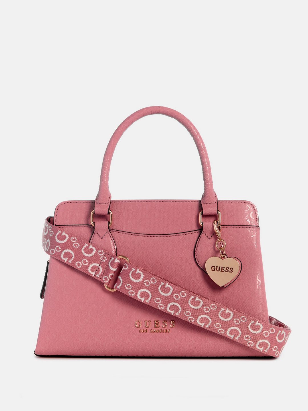 Women Dusty Rose Solid Onora Satchel Bag