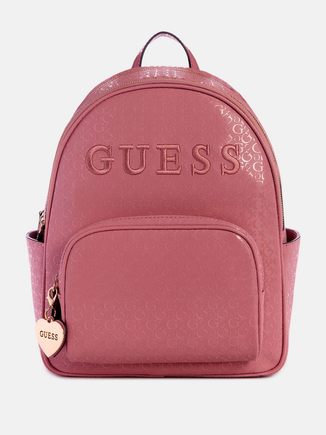 Women Dusty Rose Solid Onora Backpack