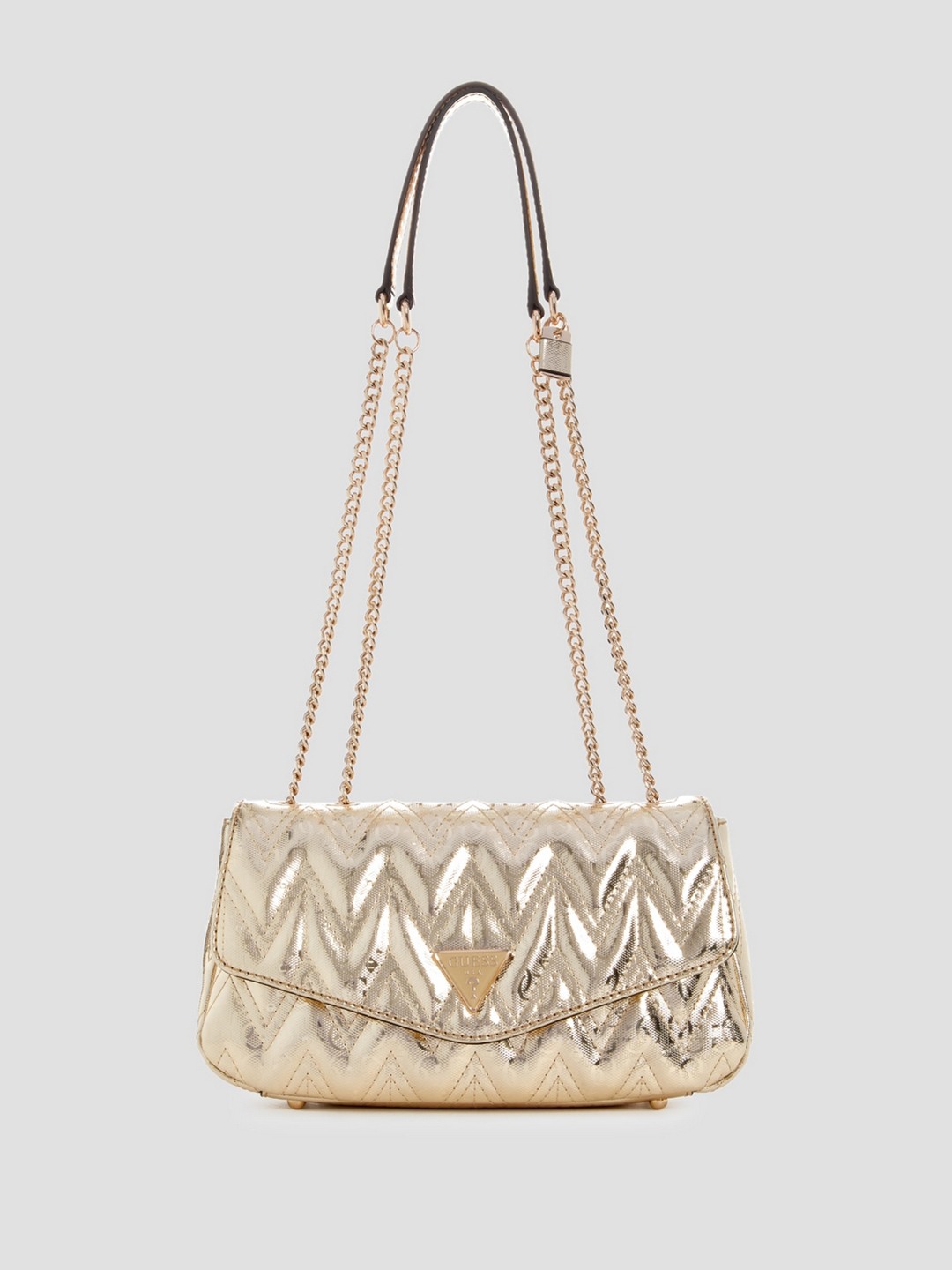 Golden Quilted Adelard Convertible Bag