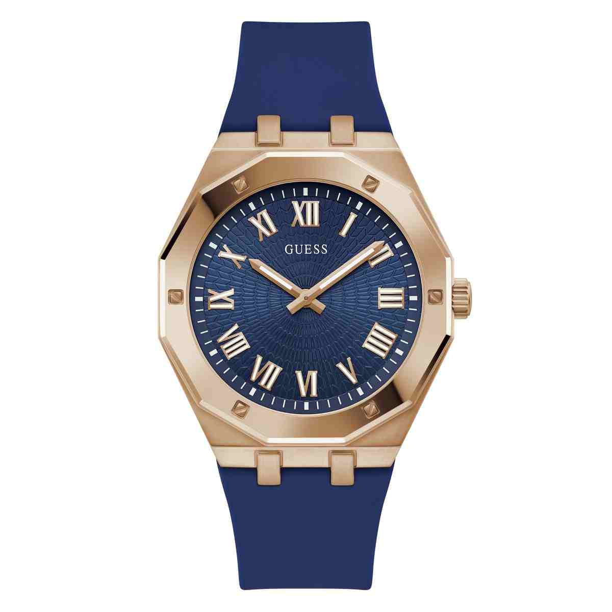 Asset Men's Blue Analog Silicone Watch GW0663G3