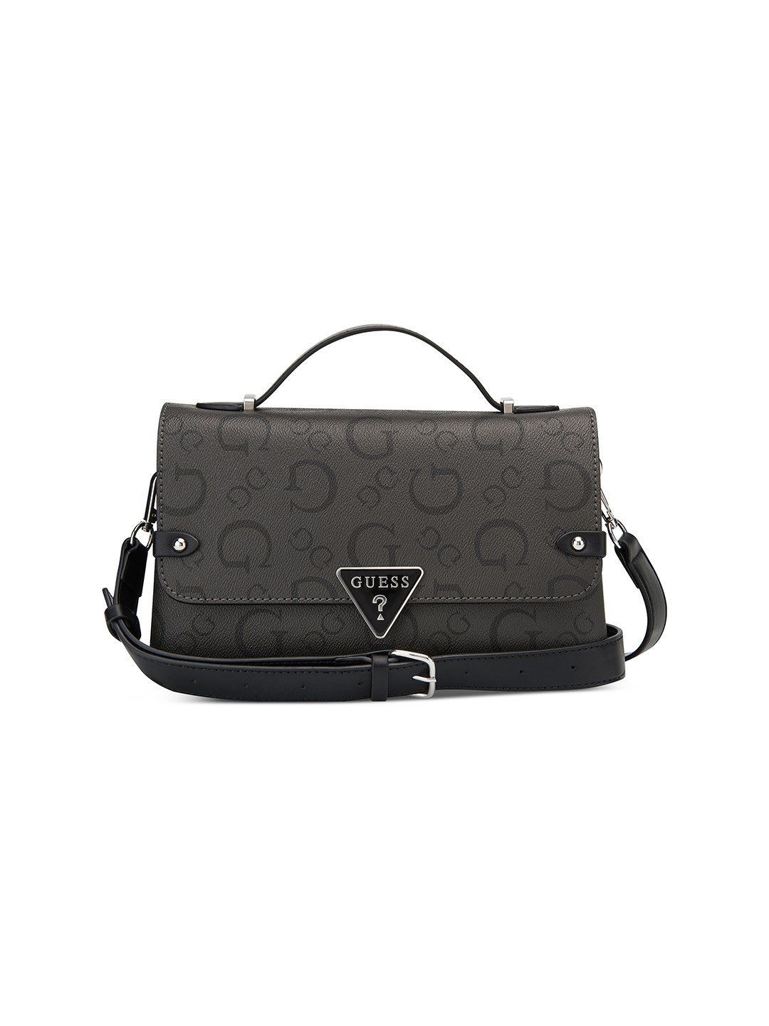Charcoal Marlena Top Handle Crossbody Bag