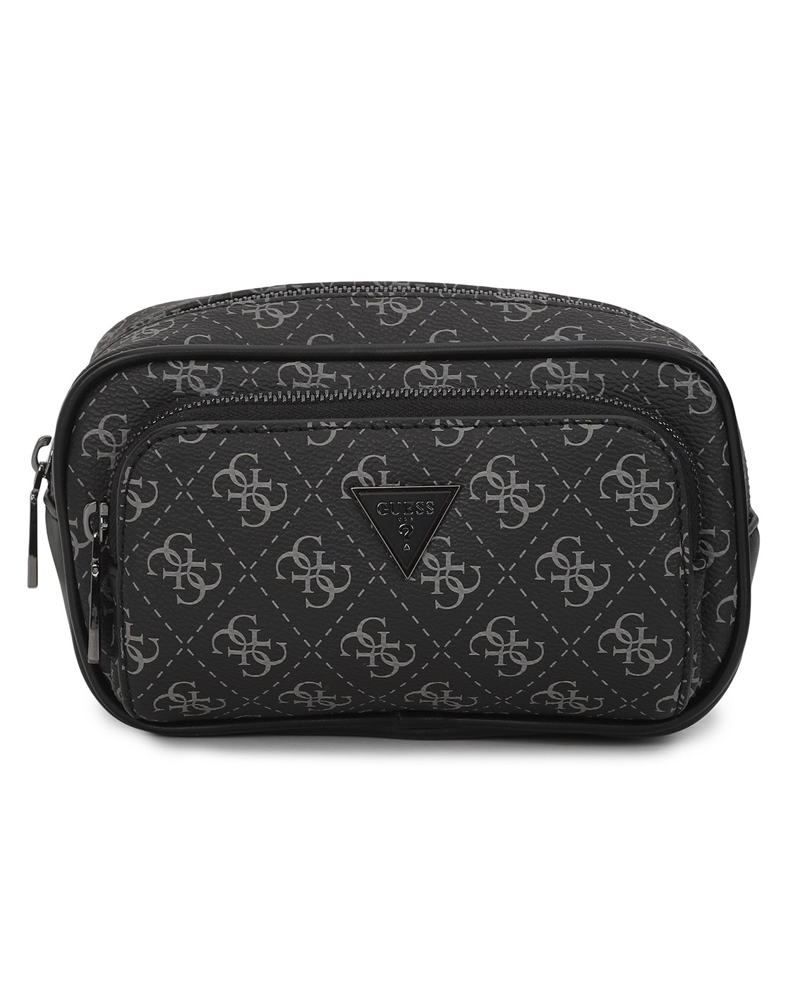 Vezzola Black Printed Crossbody Bag