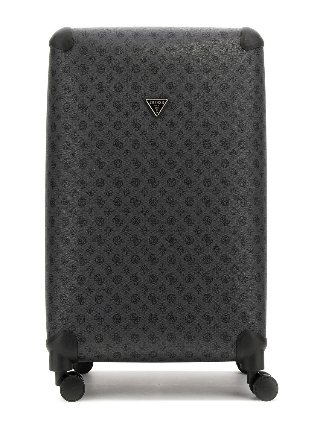Guess Charcoal Printed Wilder 28 In 8-Wheeler Trolley