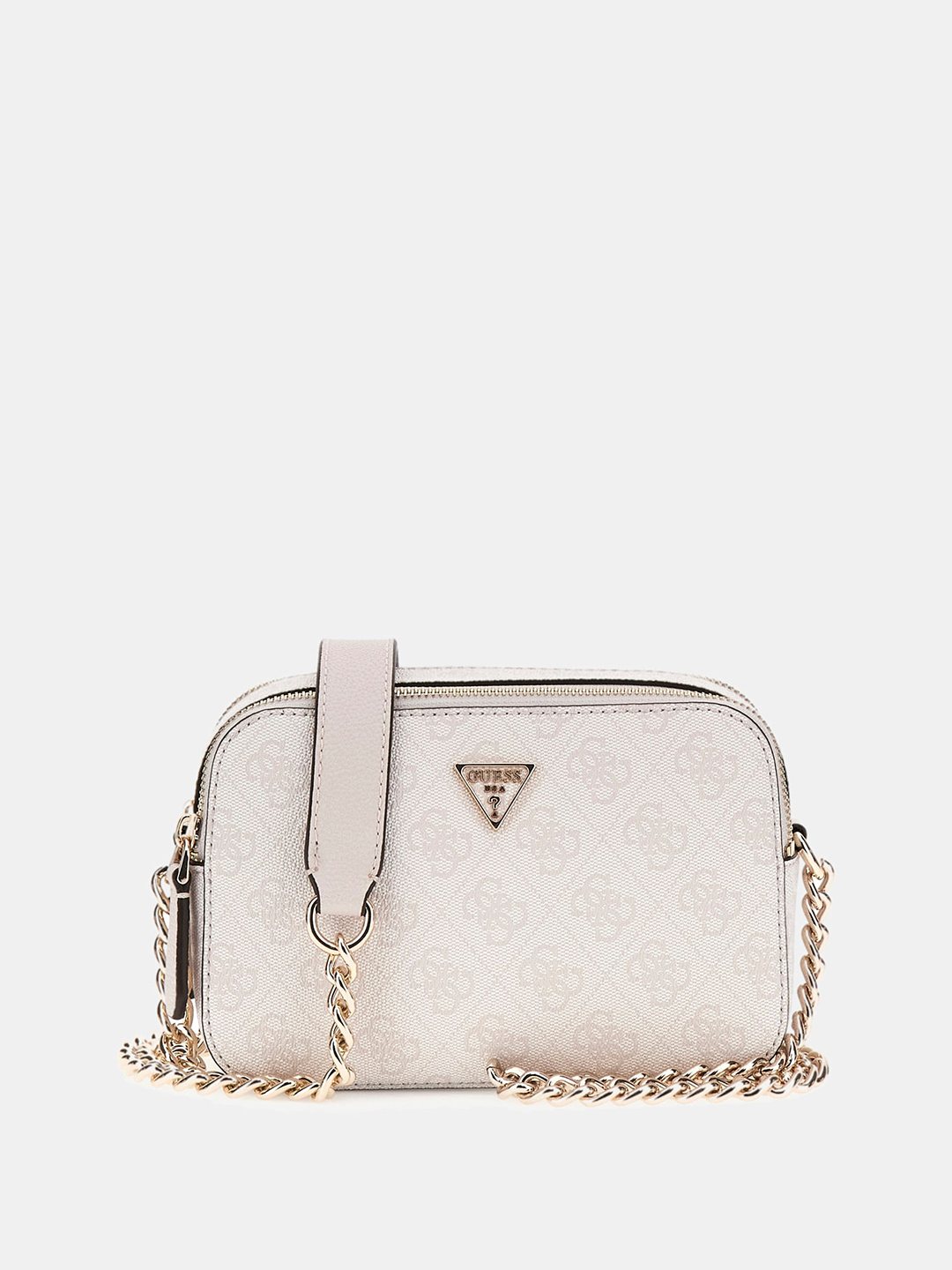 Off White Printed Tenerife Mini Crossbody Bag