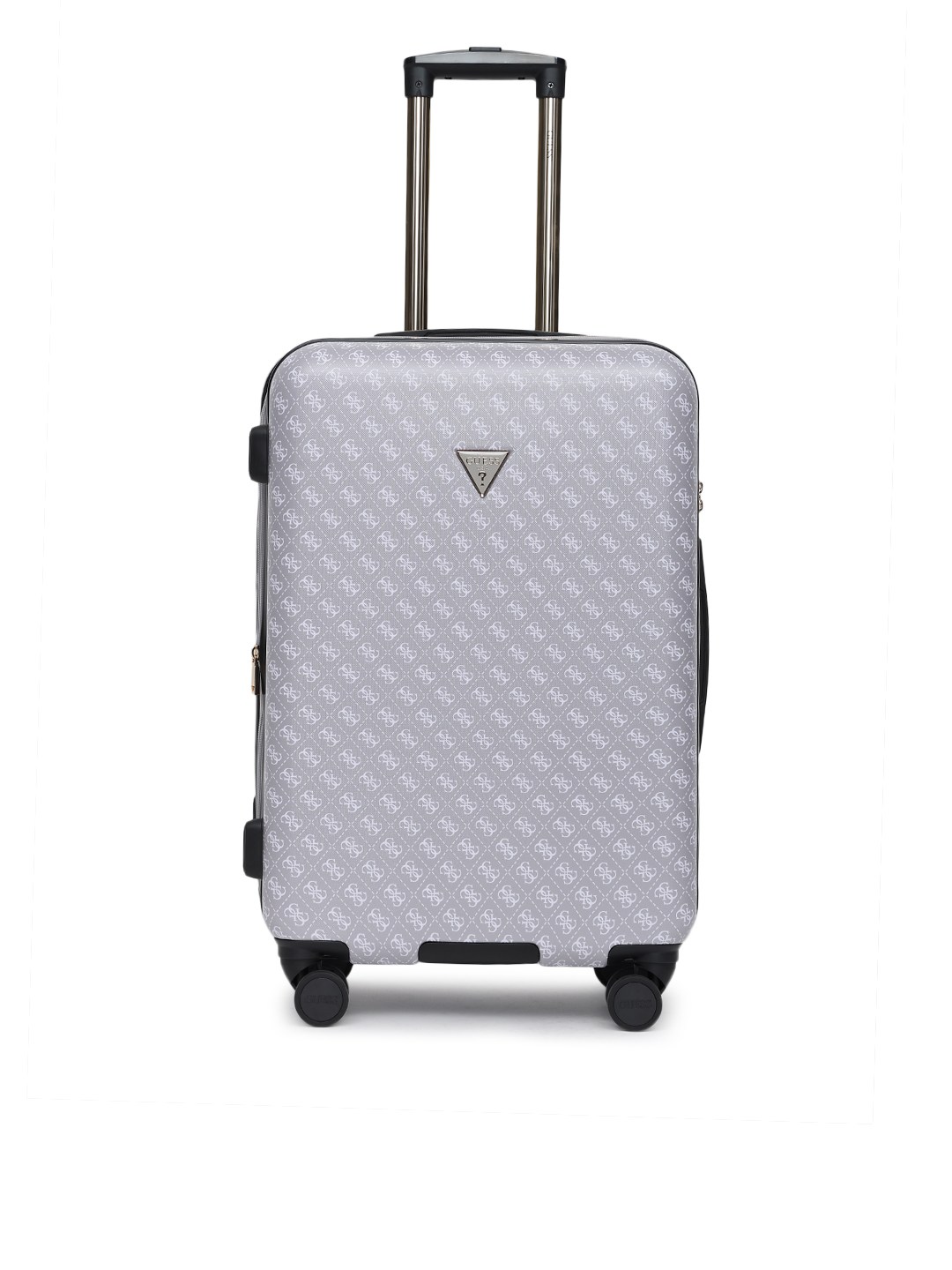 Grey Printed Jesco Trolley Bag