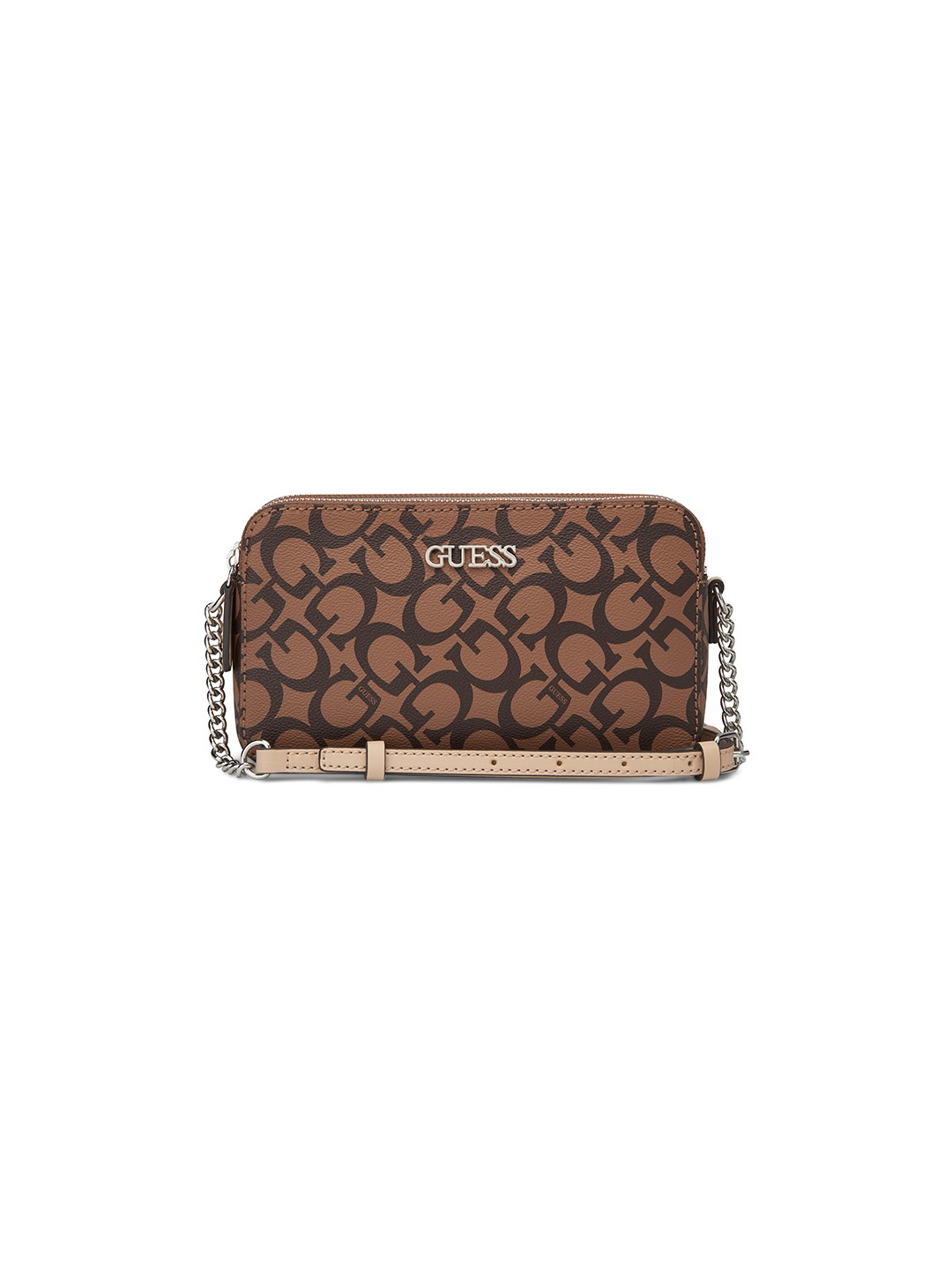 Brown Tidewood Mini Compartment Crossbody Bag