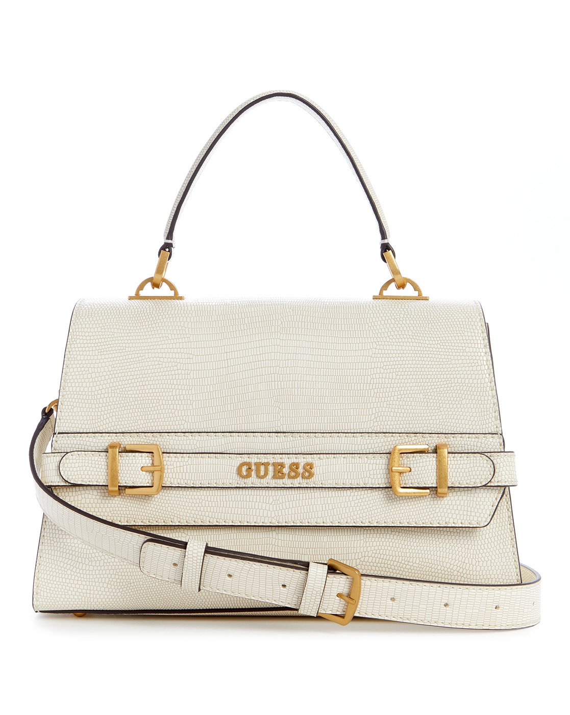 Grey Polyurethane Solid Satchel Bag