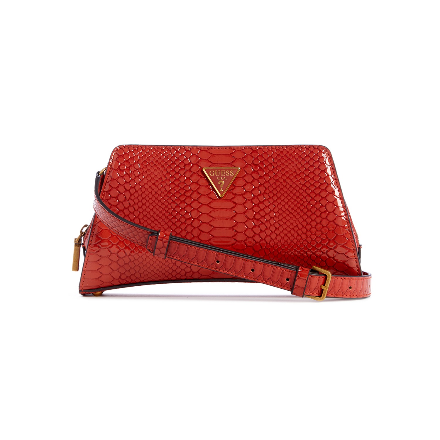 Guess Textured Annita Crossbody Top Zip Bag