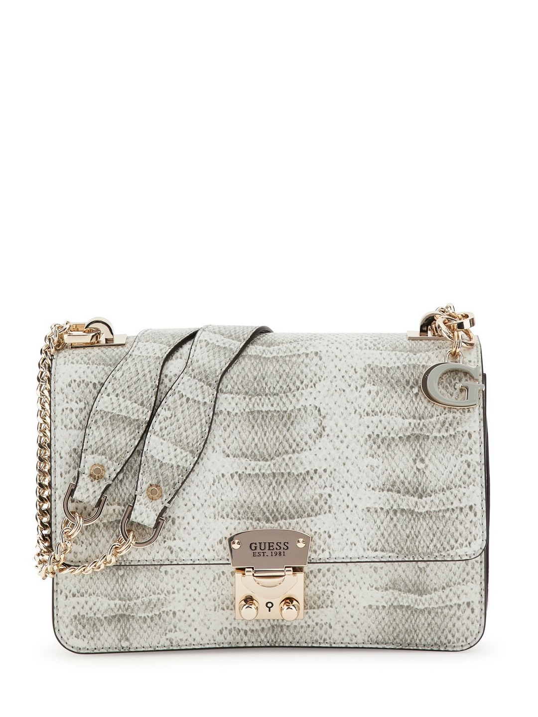 Guess Natural Textured Eliette Convertible Crossbody Bag