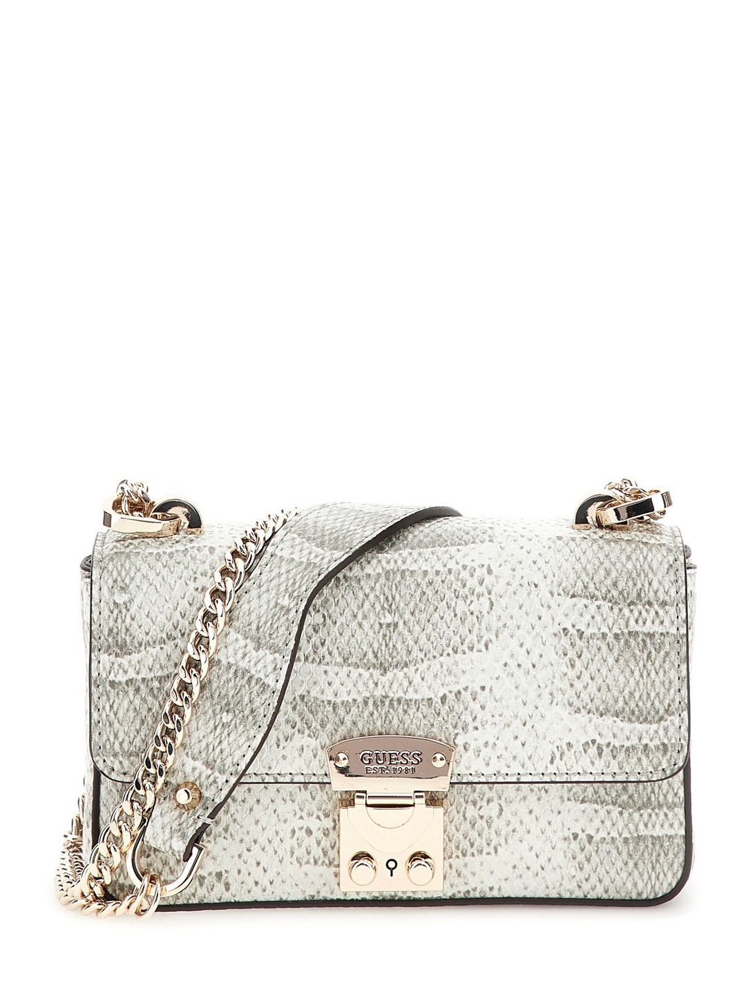 Guess Natural Textured Eliette Mini Convertible Crossbody Bag