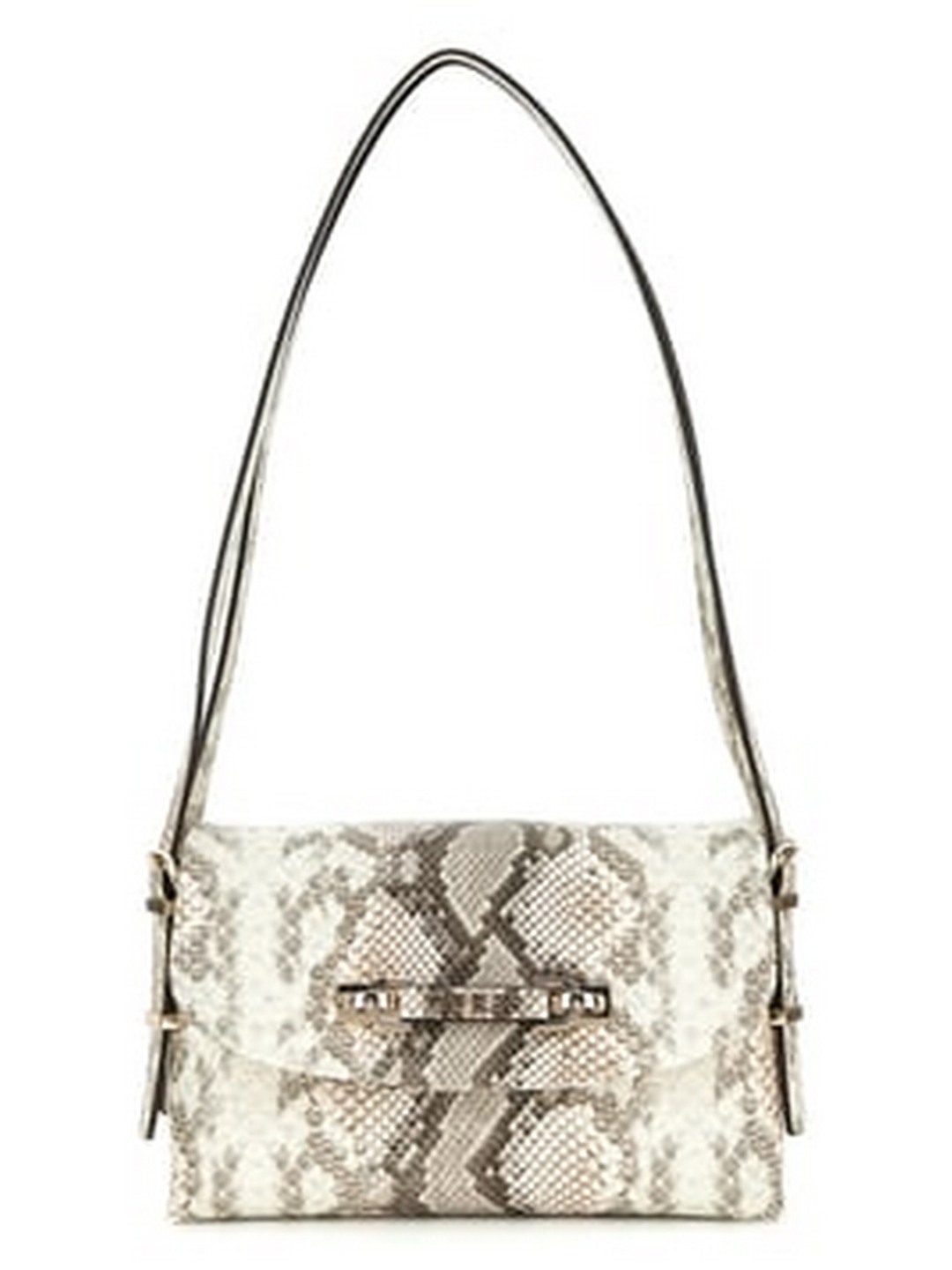 Guess Women Multicolor Reptile Double Strap Shoulder Bag