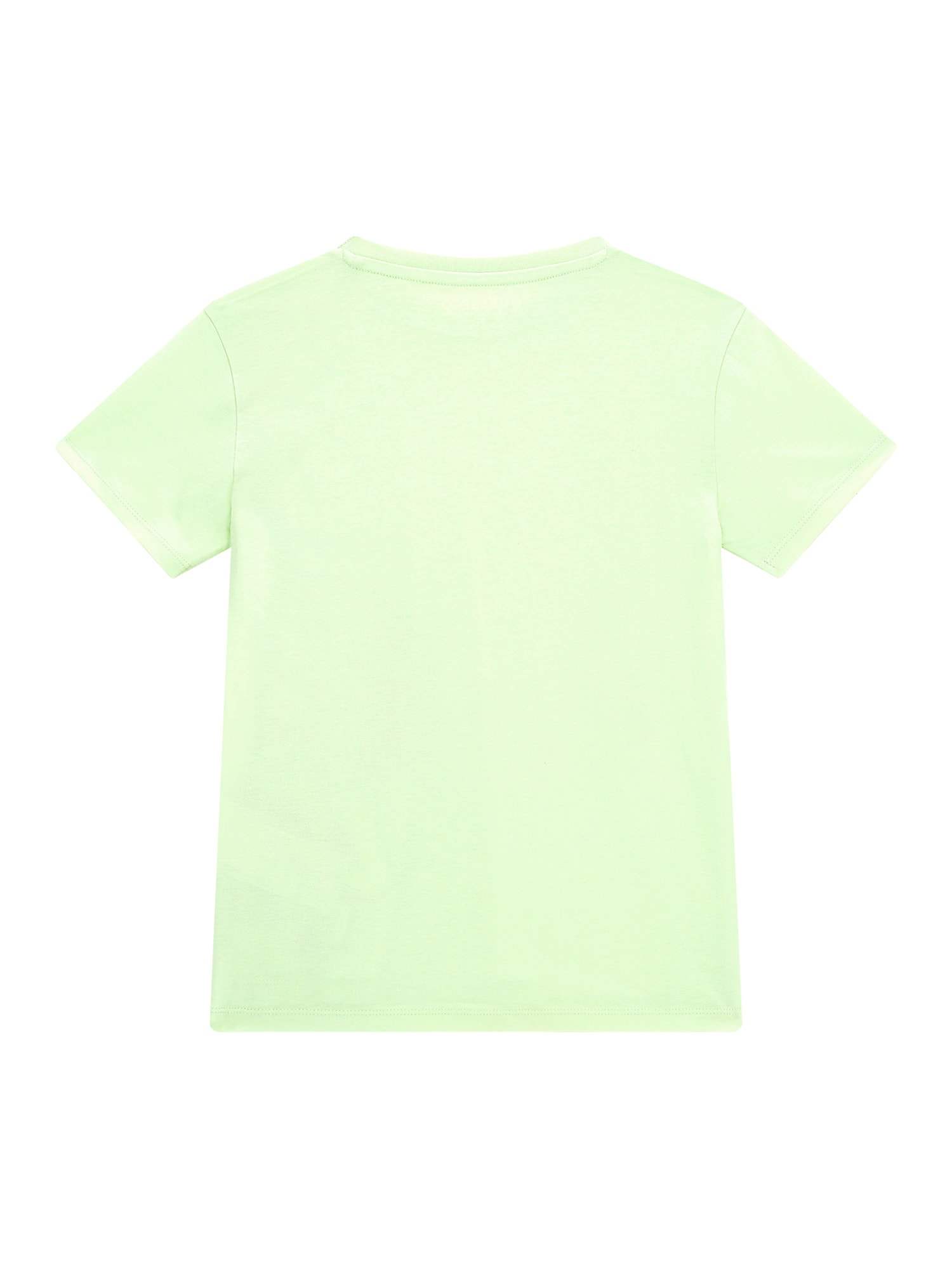 Green Cotton Typography Boys T-Shirt