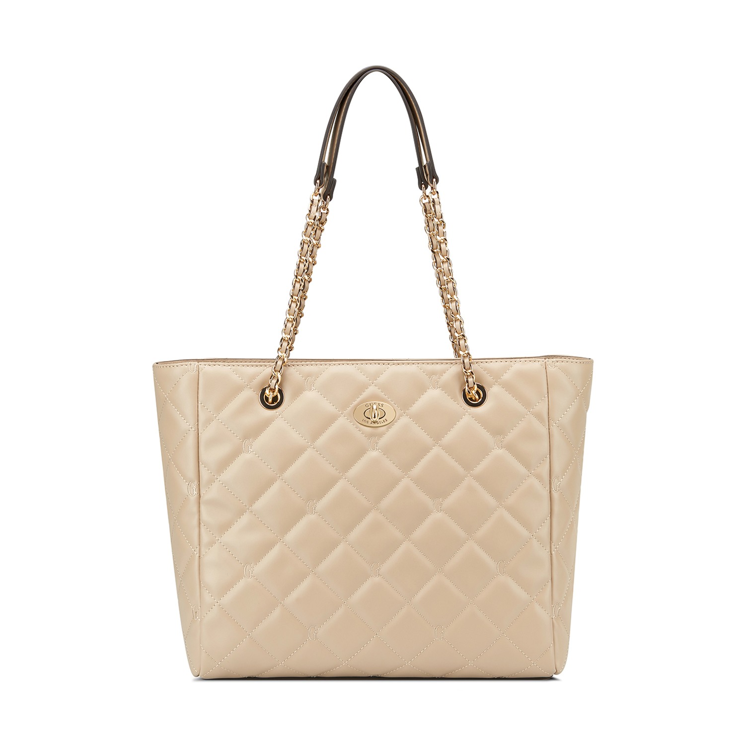 Guess Quilted Greenberry Carryall Tote Bag