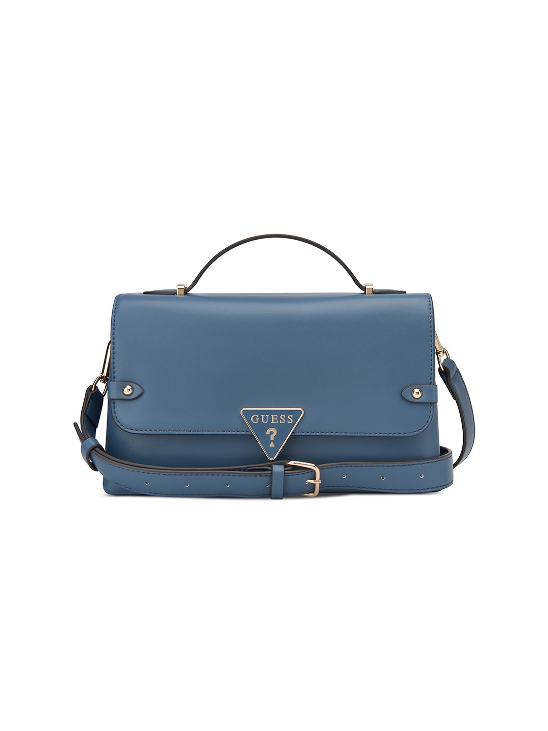 Blue Marlena Top Handle Crossbody Bag