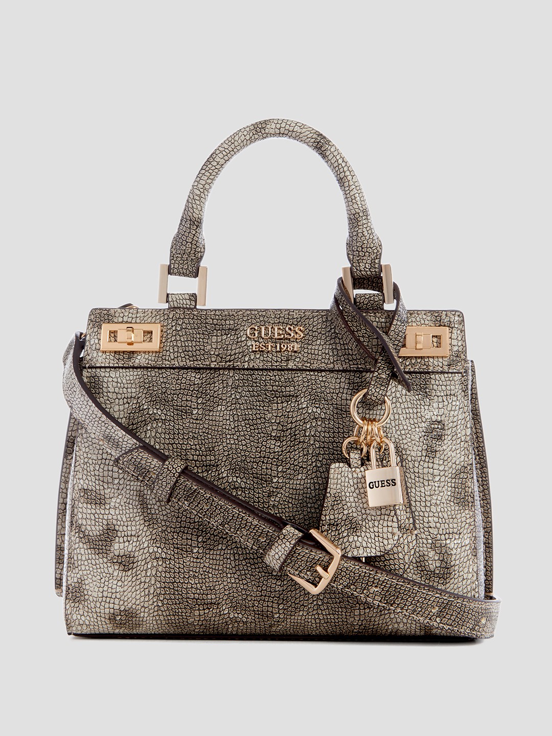 Charcoal Grey Satchel
