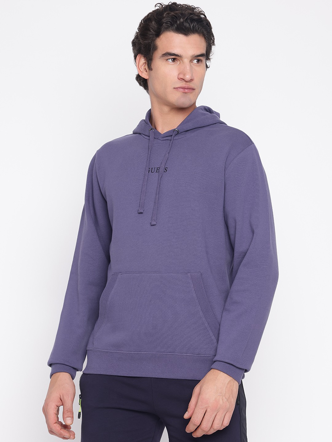 Violet Solid Full Sleeve Hood