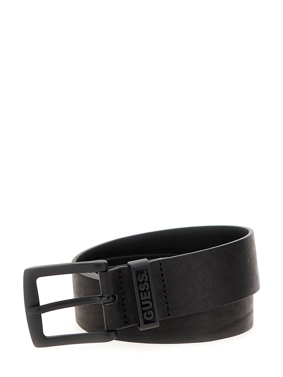 Guess Distressed Solid Belts