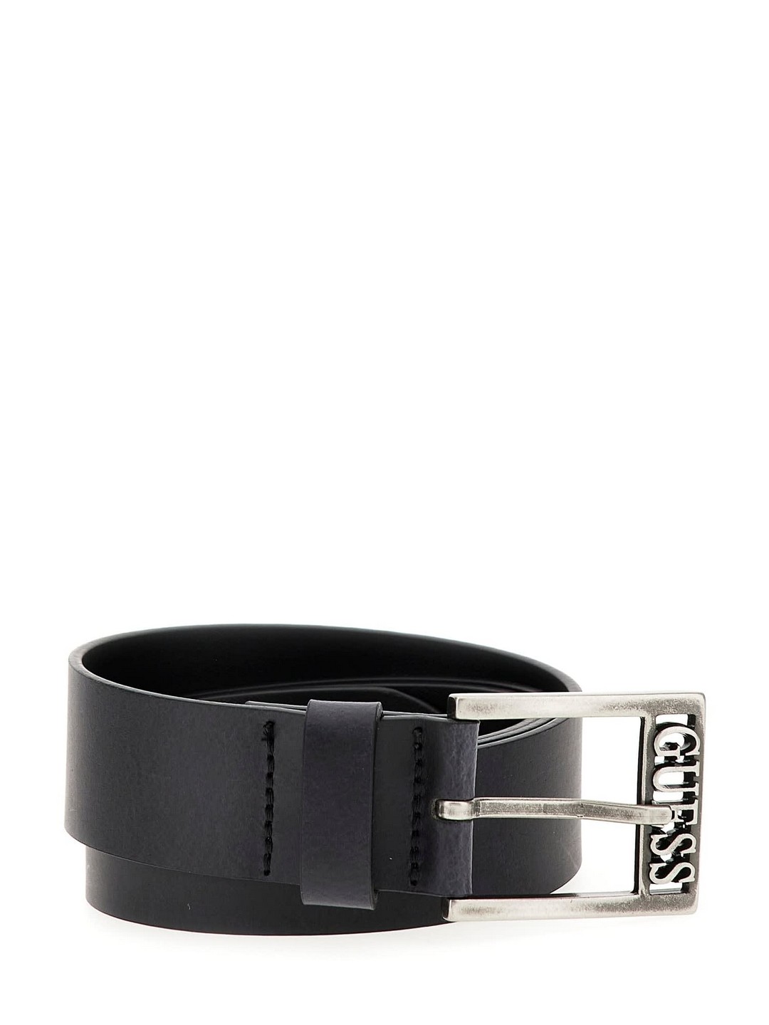 Guess Hammered Classy Solid Belts