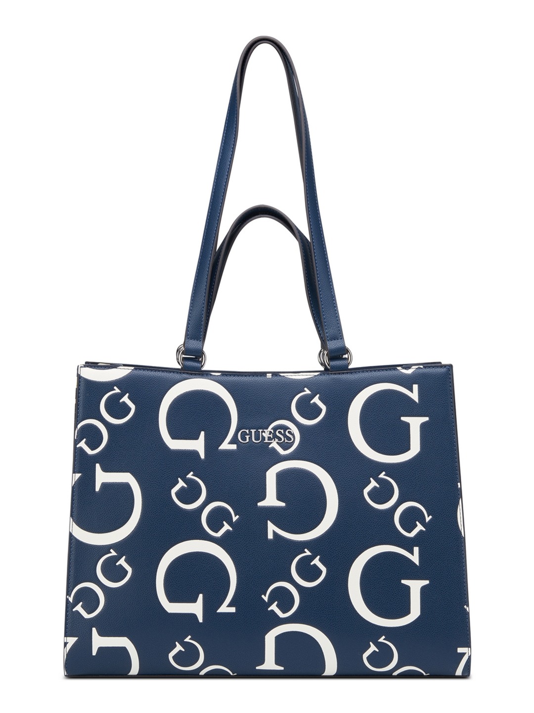Navy Printed Forber Shoulder Bag