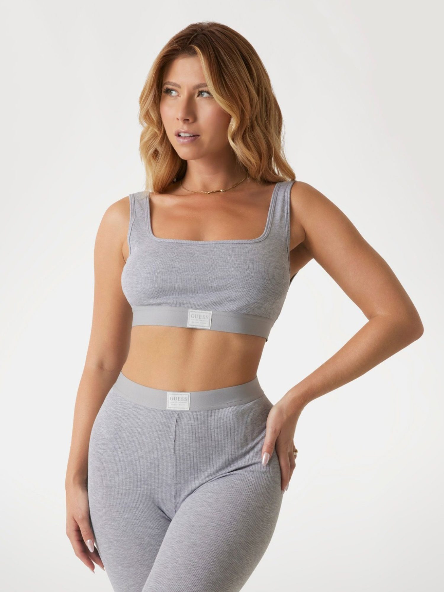 Guess Modal Lining Grey Bralette Bra