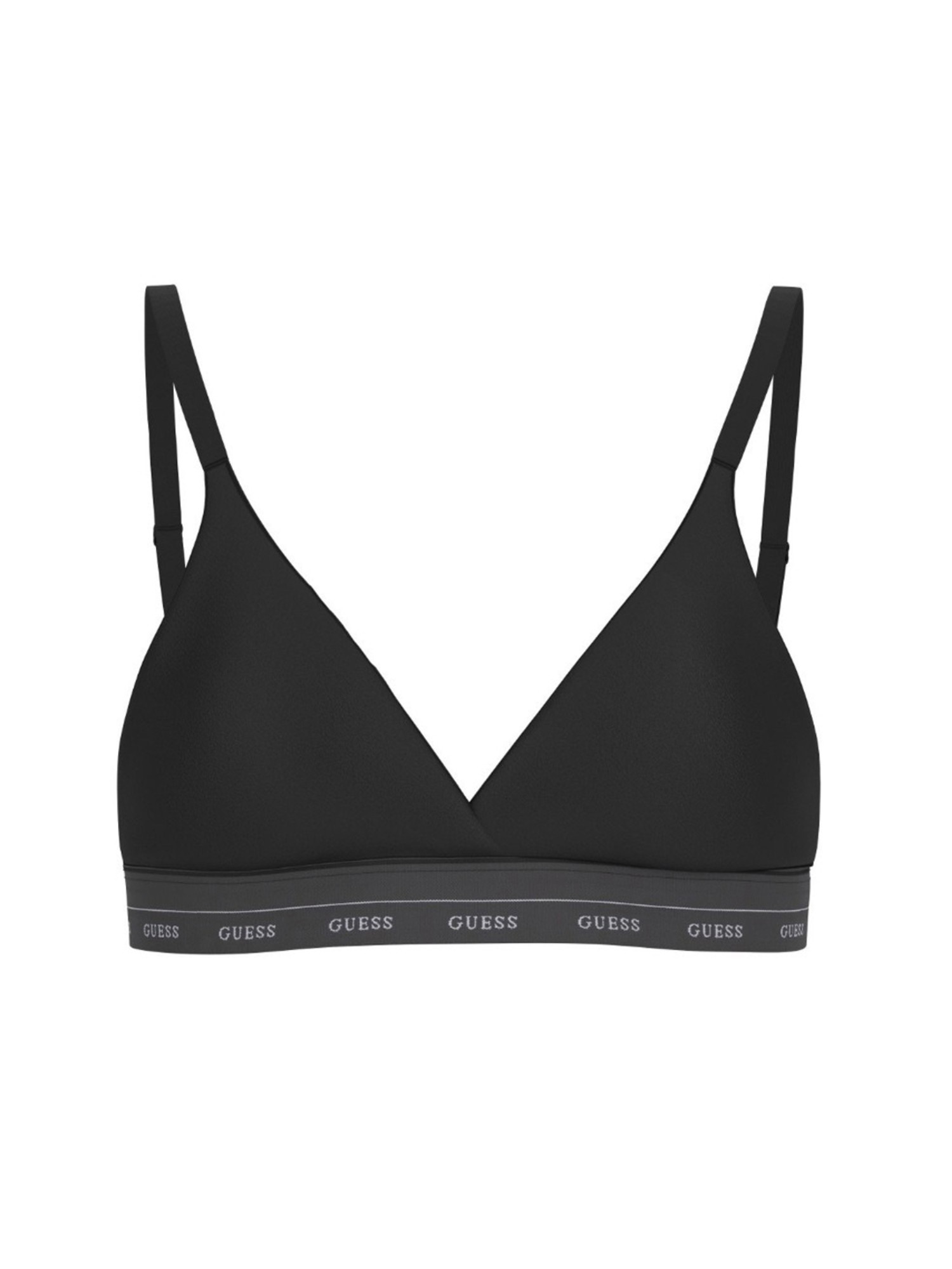 Guess Polyamide Solid Black Soft Bra