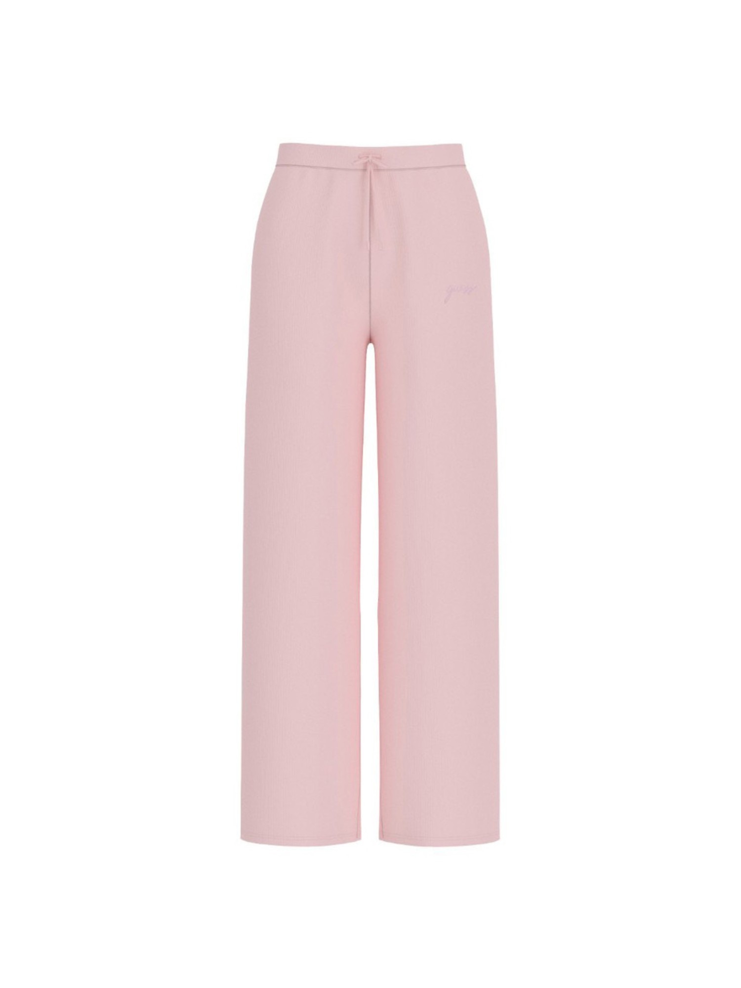 Guess White Modal Solid/Plain Women Pyjama