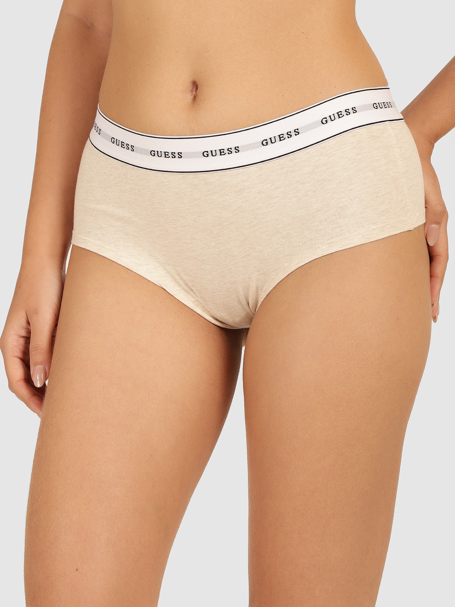 Guess Beige Cotton Carrie Culotte Brief