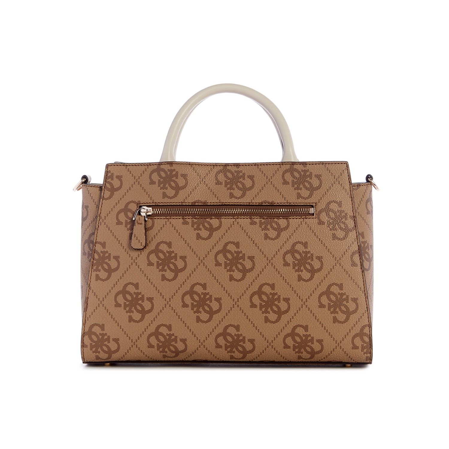 Guess Monogram Nolana Girlfriend Satchel Bag
