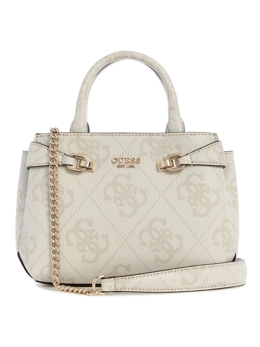 Bone Logo Monogram Polyurethane Lorelei Mini Satchel