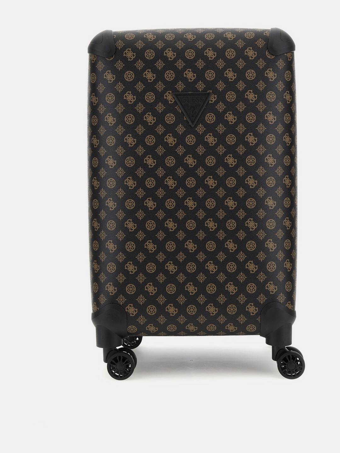 Brown Monogram Polyurethane Wilder 22 In 8-Wheeler Trolley