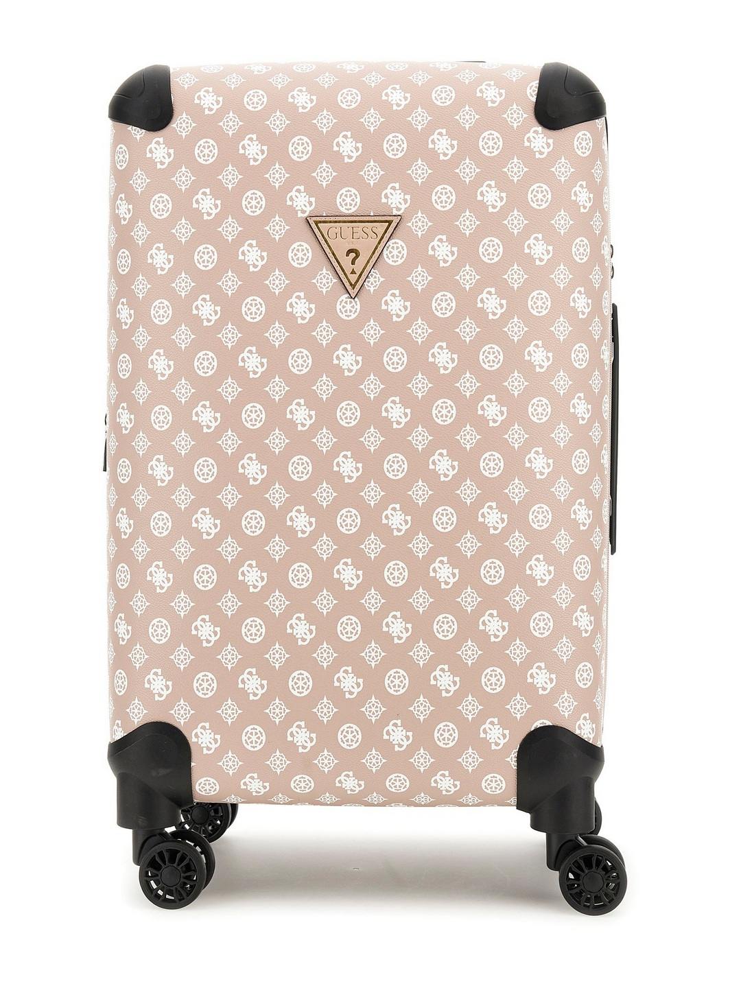 Rosewood Monogram Polyurethane Wilder 22 In 8-Wheeler Trolley