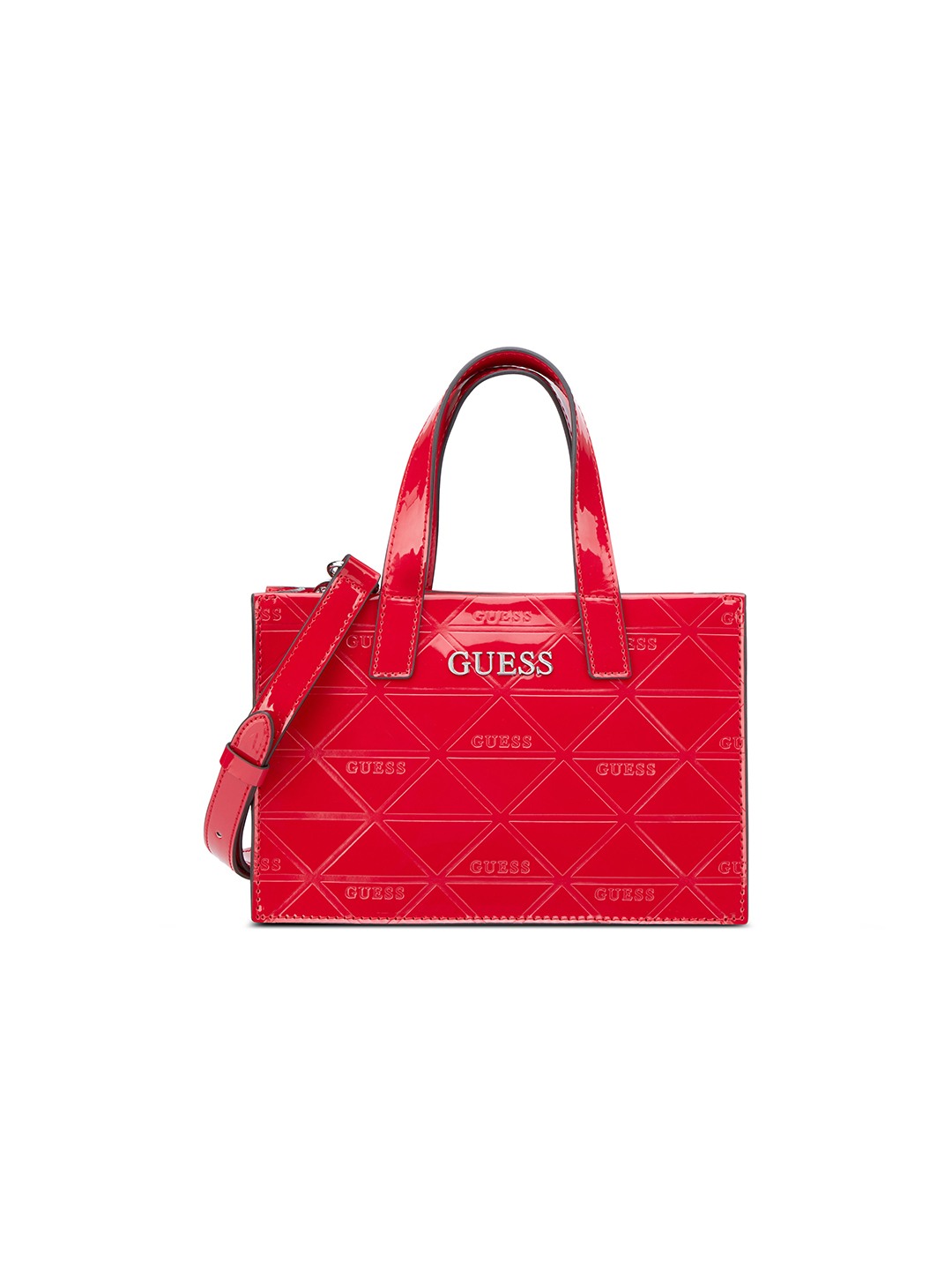 Holiday Red Textured Magnet Finneas Mini Tote Bag