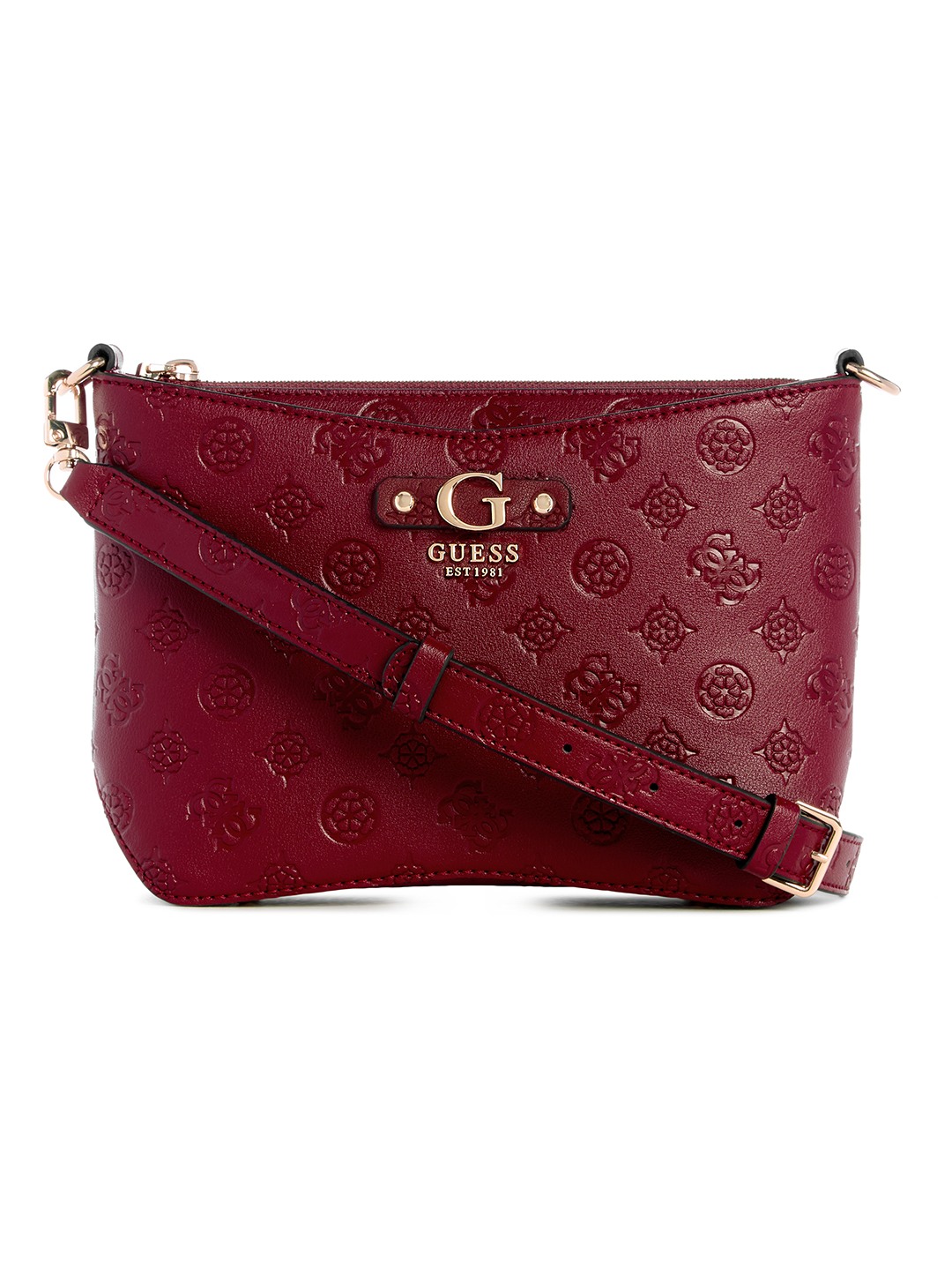 Claret Printed Gerty Crossbody Bag