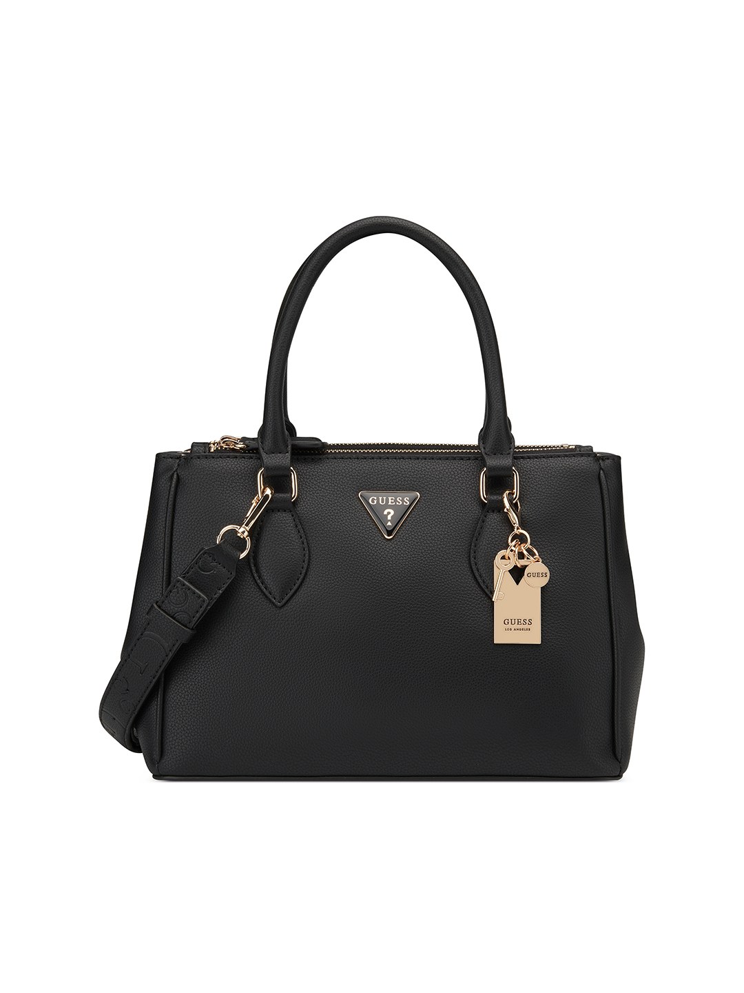 Black Doretta Satchel Bag