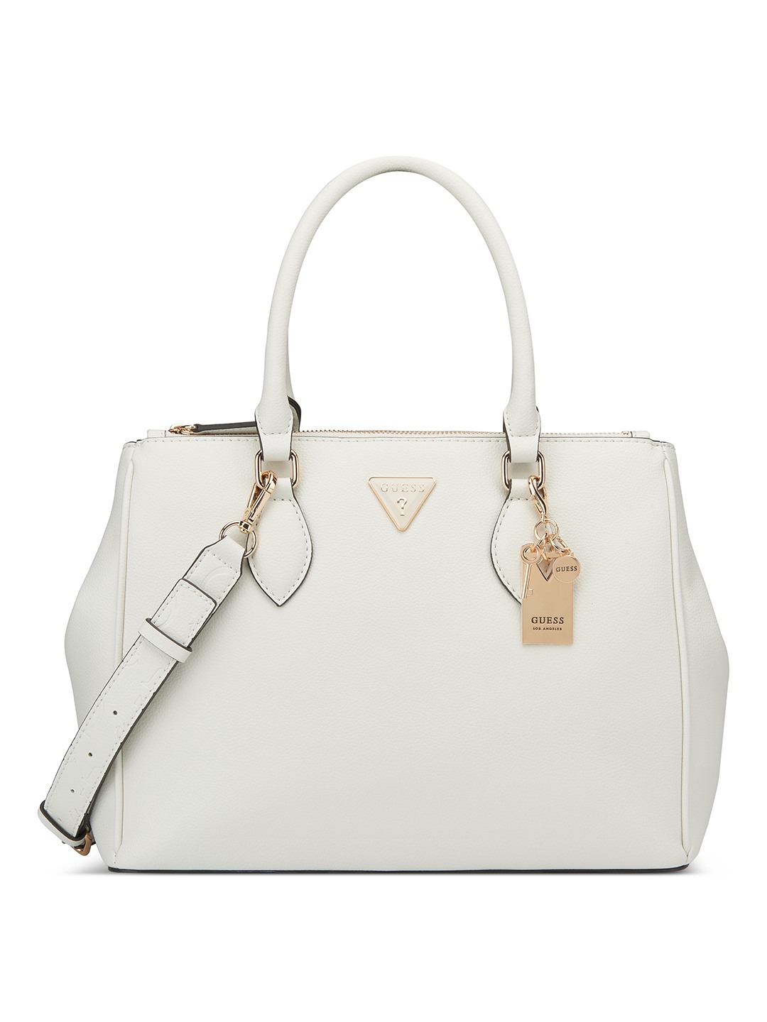 Cream Doretta Large Satchel Bag