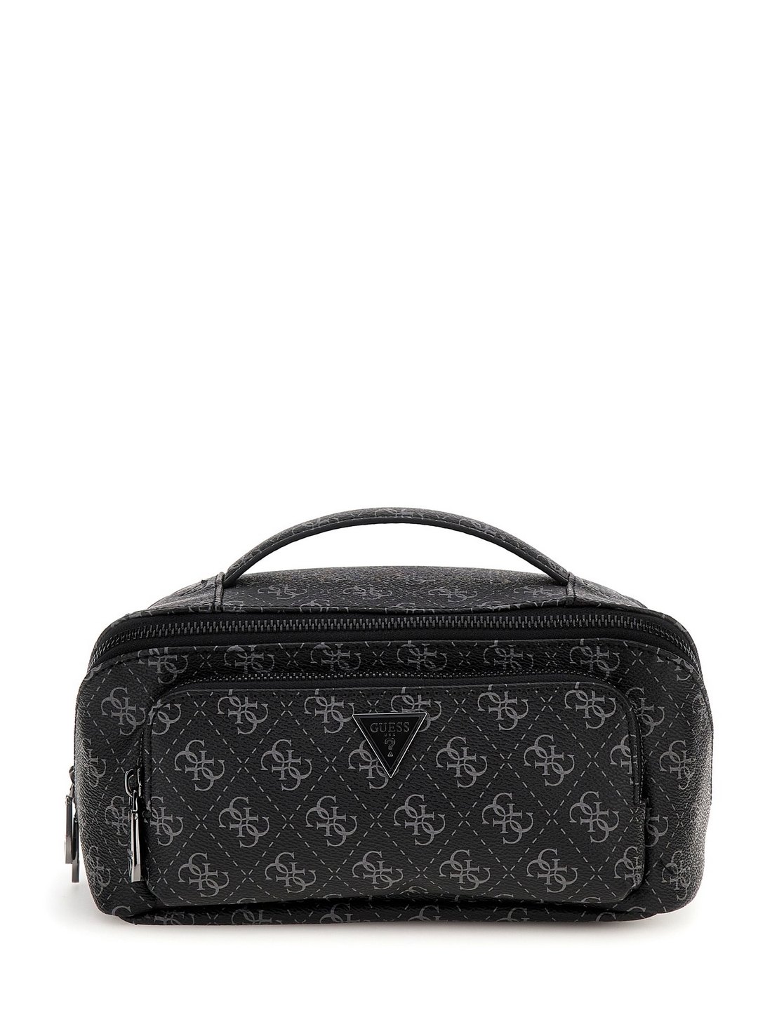 Black Printed PU Vanity Box