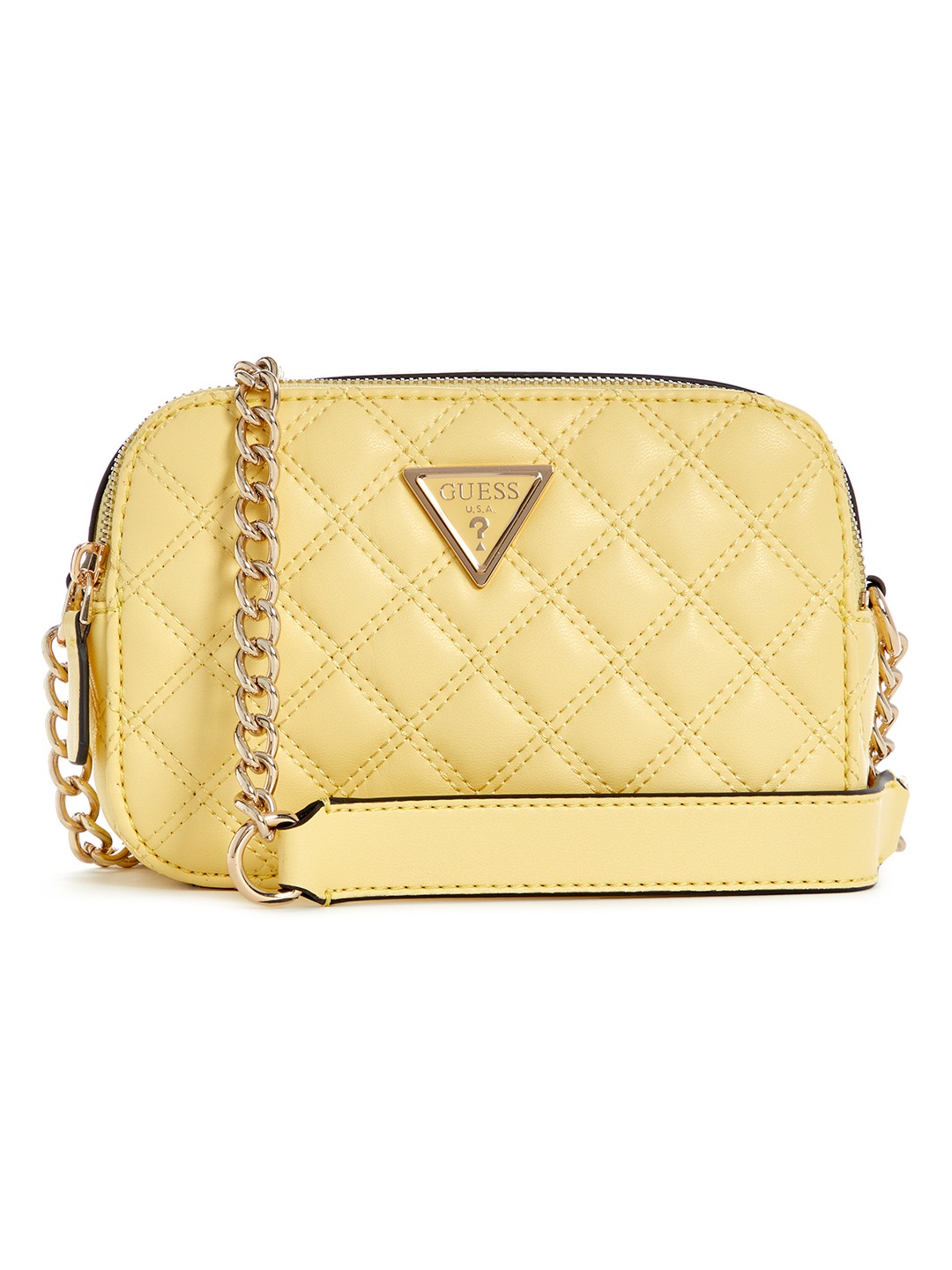 Daisy Textured Giully Crossbody Camera Bag