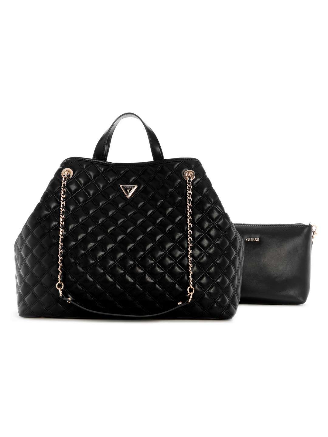 Guess Women Quilted Giully Tote Bag