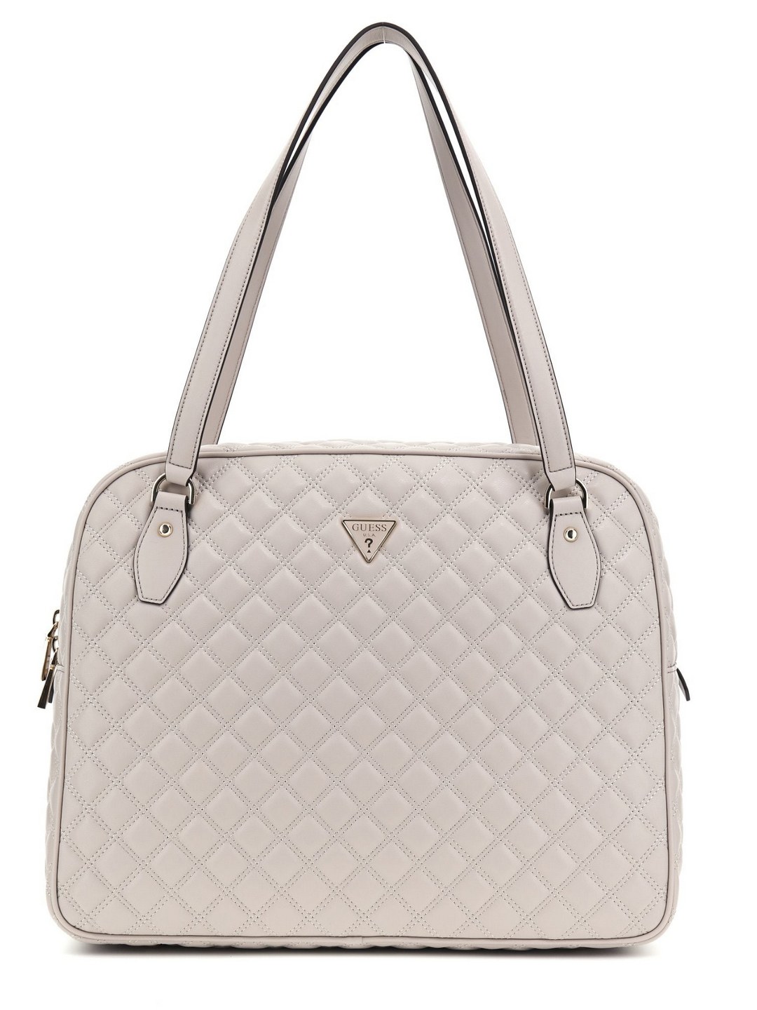 Guess Oak Quilted Giully Travel Tote Bag