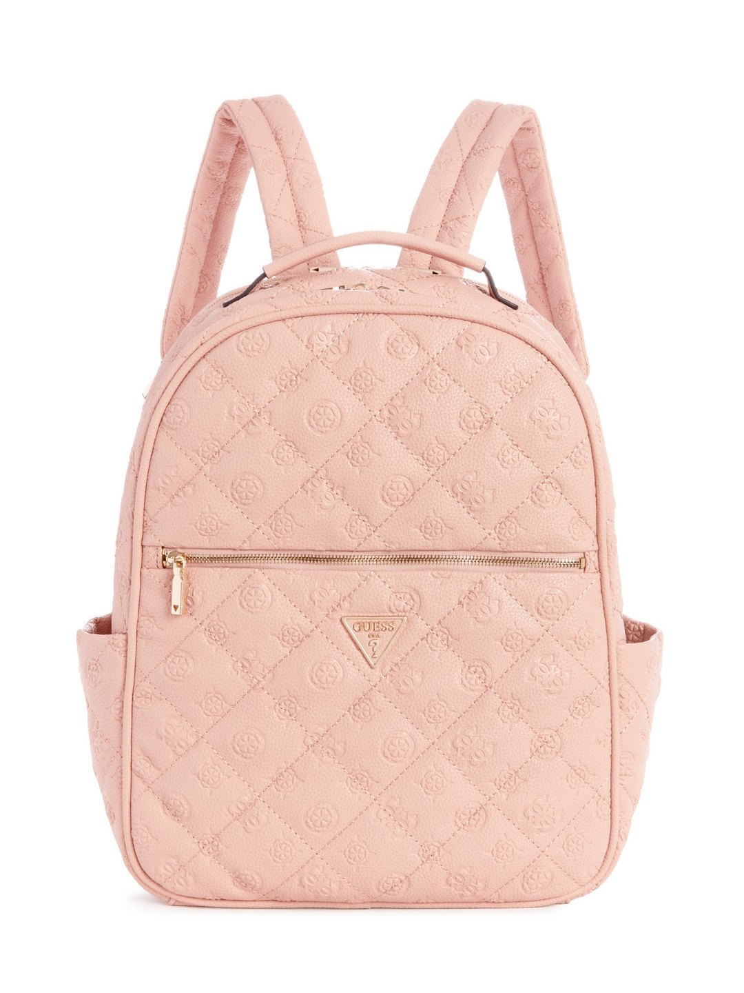 Blush Quilted Power Play Tech Backpack