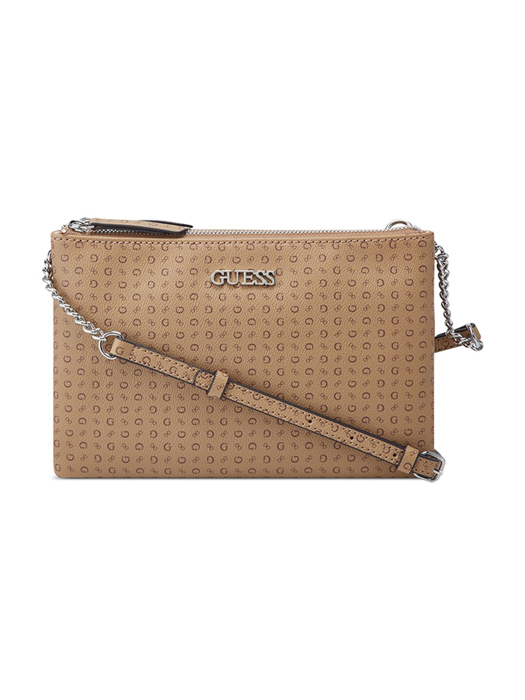 Mocha Printed Tidewood Mini Crossbody Bag