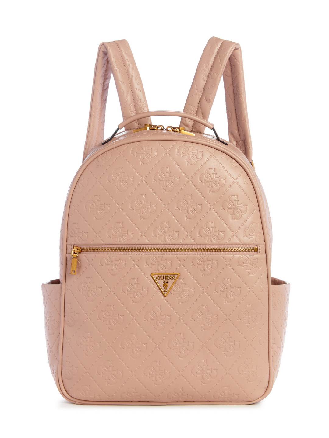 Guess Women Pink Geometric Backpack