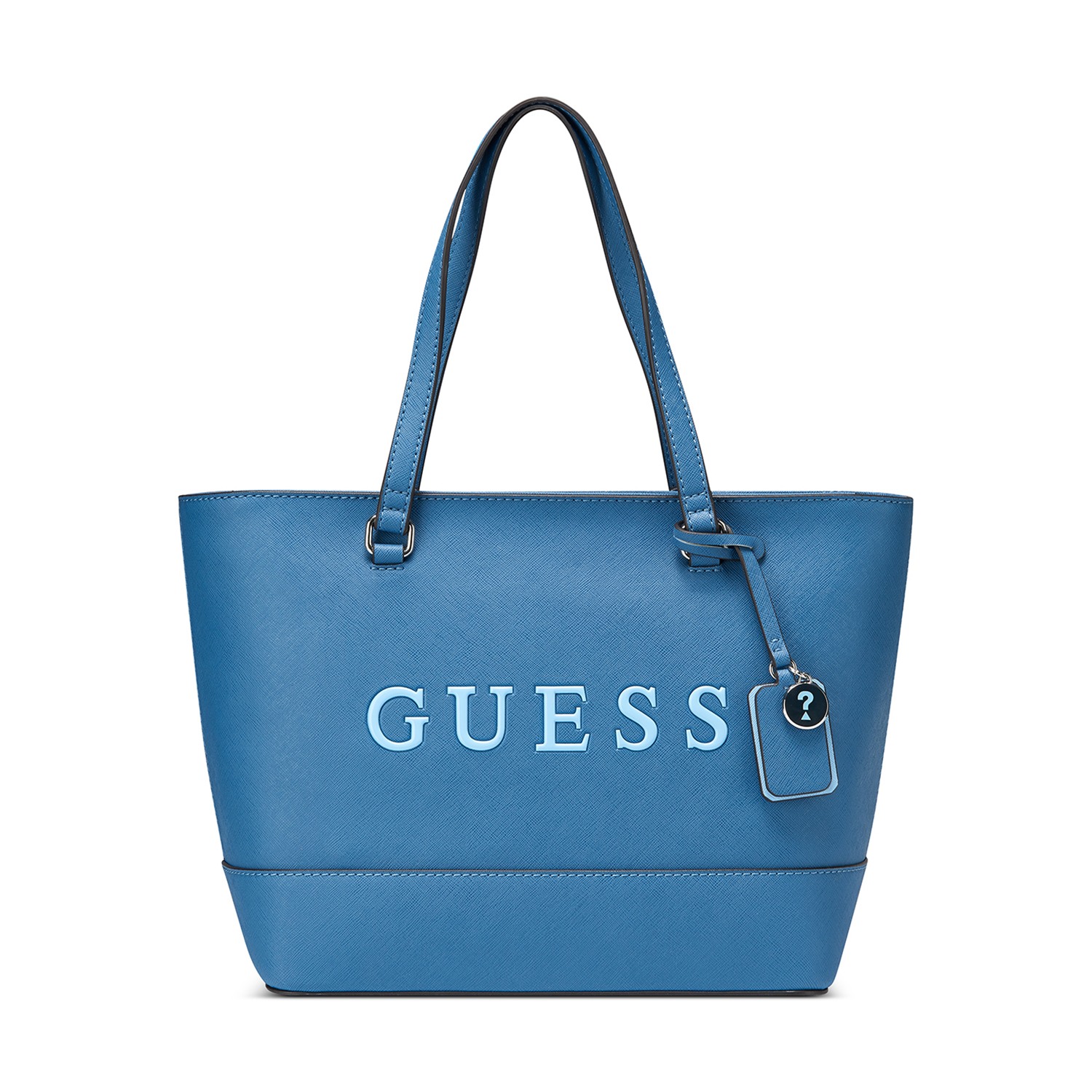 Guess Women Textured Pvc Artemis Carryall Tote Bag