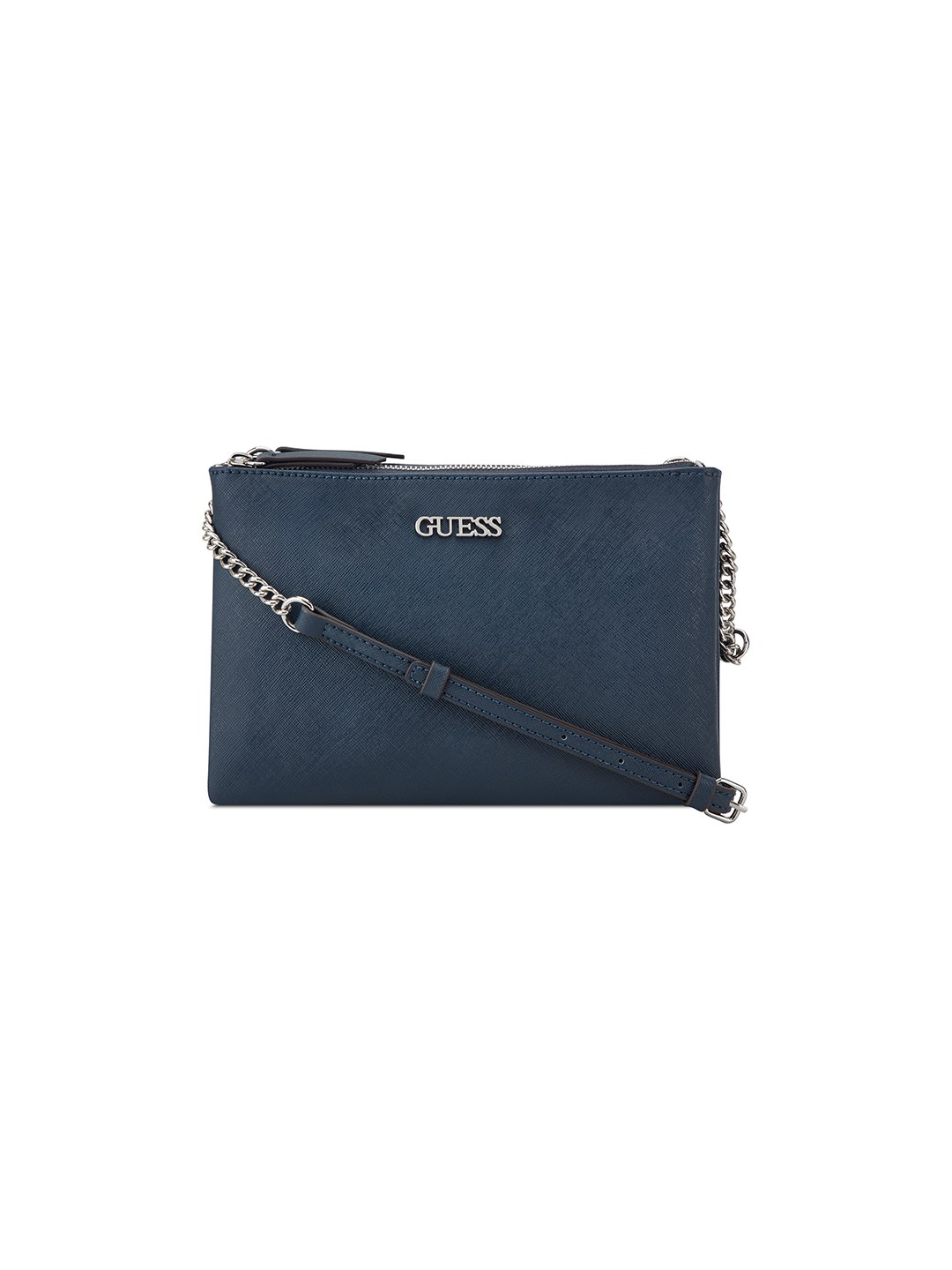 Midnight Solid Zipper Tidewood Mini Crossbody Bag